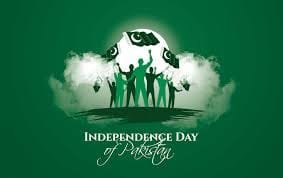 "Pakistan flag", "Independence Day celebrations", "national day", "patriotism", "Pakistan Independence Day celebrations with flag waving and fireworks"