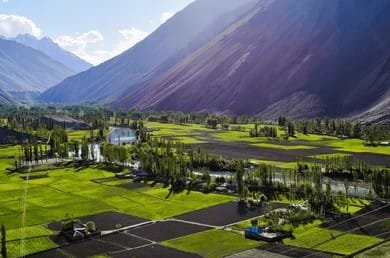 "Phander Valley, Pakistan - A serene and breathtaking natural wonder"