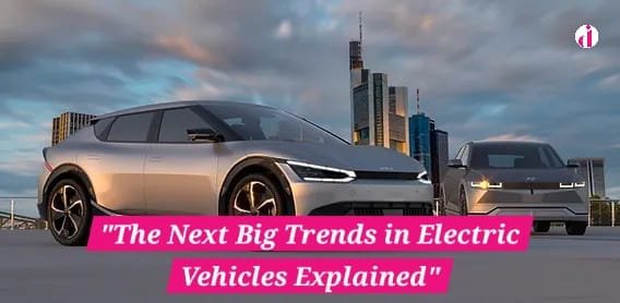 "An electric vehicle charging at a station, representing advancements in EV technology and infrastructure."