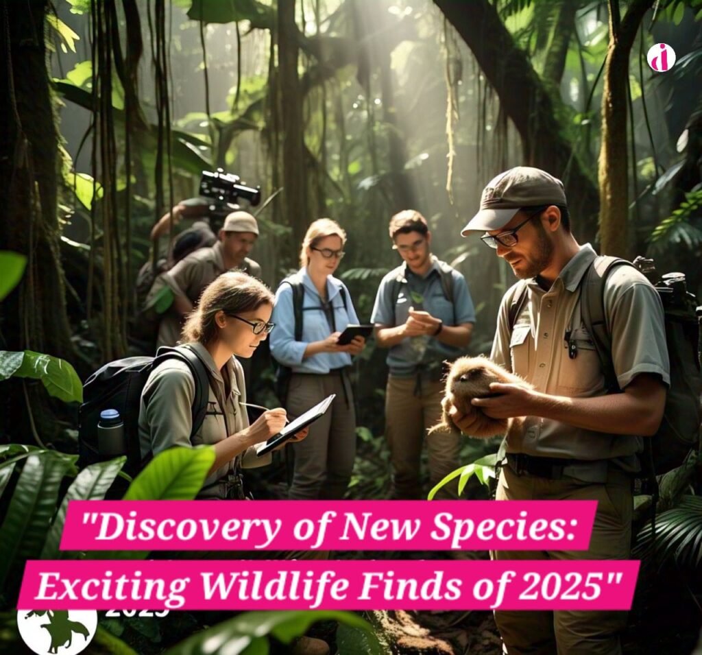 "New species discoveries in 2025 showcase exciting wildlife findings around the world."