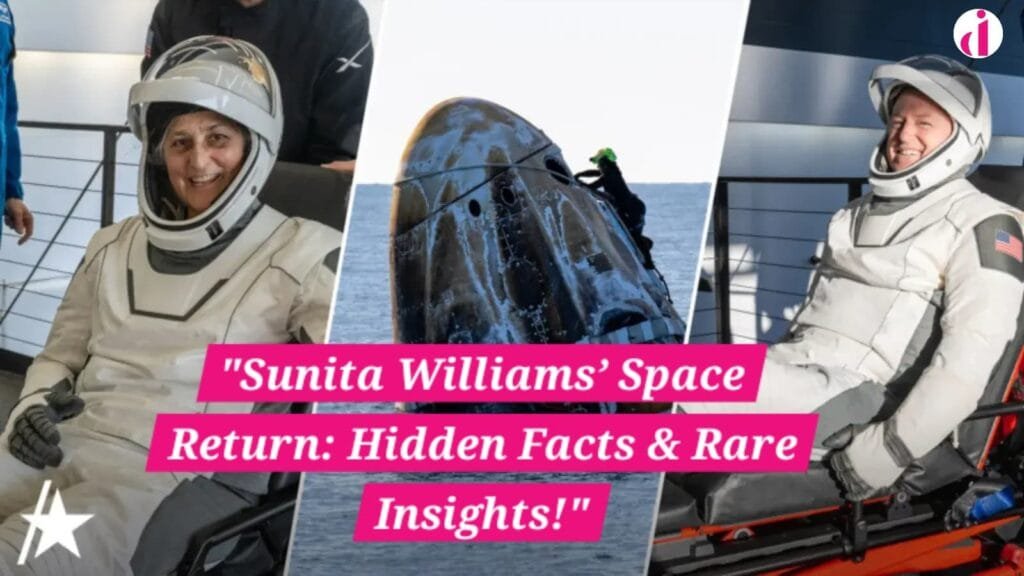 NASA astronauts Sunita Williams and Butch Wilmore safely return to Earth aboard the SpaceX Dragon capsule after an extended stay on the International Space Station (ISS).