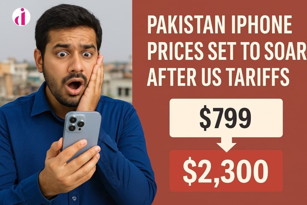 "Projected increase in iPhone prices in Pakistan due to new US tariffs"