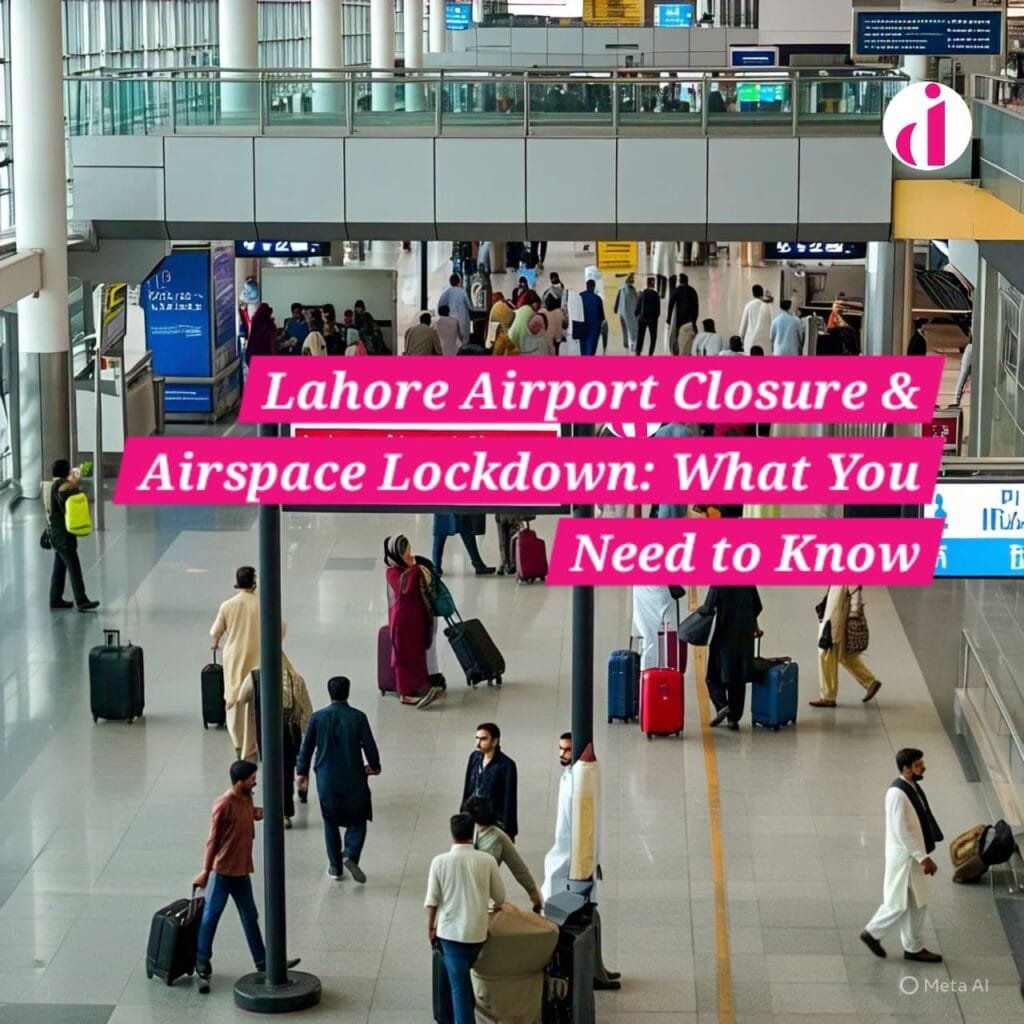 Lahore Airport Closure and Airspace Lockdown 2025