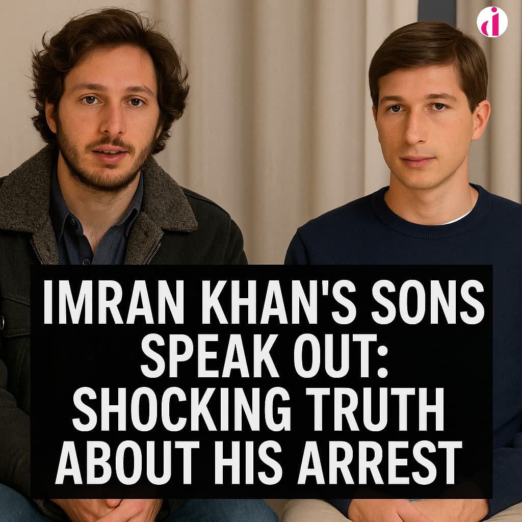 Suleiman and Qasim Khan Speak Out About Imran Khan's Arrest