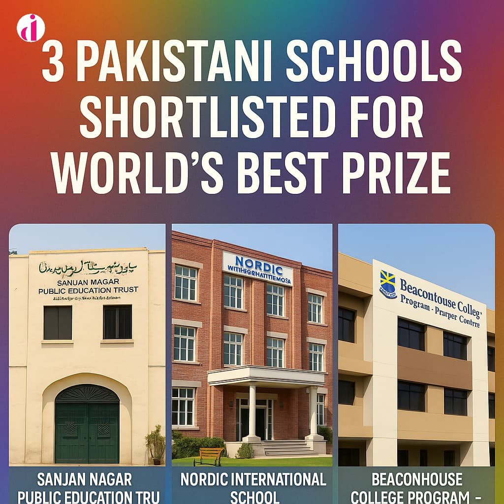 Three Pakistani schools from Lahore and Quetta shortlisted for World’s Best School Prizes 2025 by T4 Education