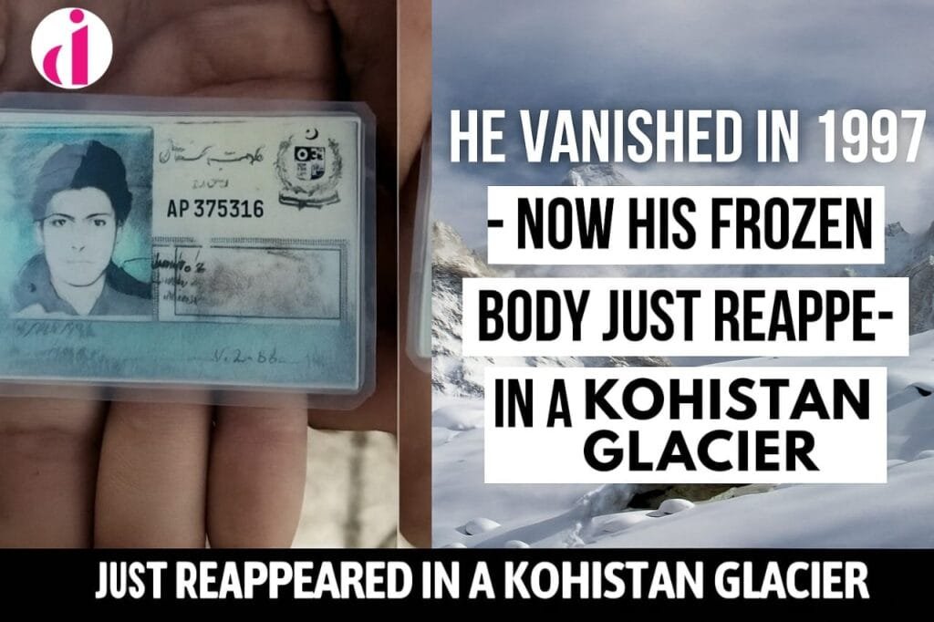 Frozen body and horse found in Kohistan glacier after 28 years
